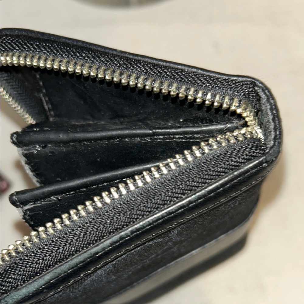 Black Patterned Wallet - Picture 10 of 10